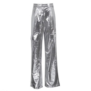 Sylvia Silver Cargo Pant